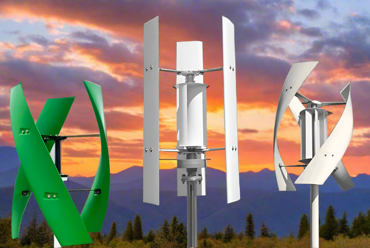 SX2-2000 2Kw Vertical Axis Wind Turbine | Off-Grid Power Wind Power
