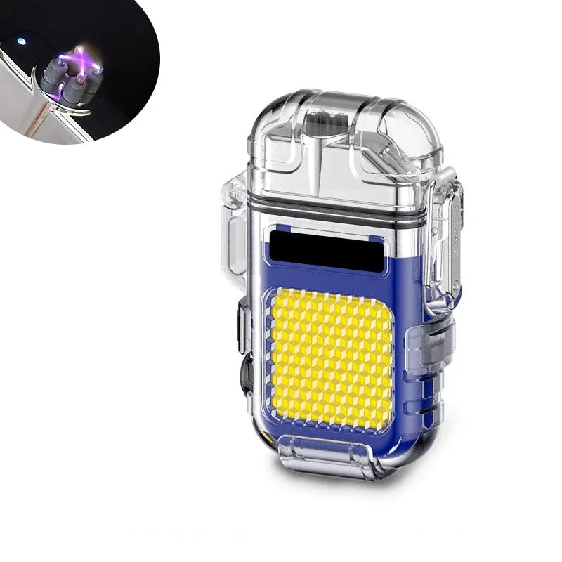 F37 Arc Plasma Waterproof Double Arc Lighter USB Rechargeable