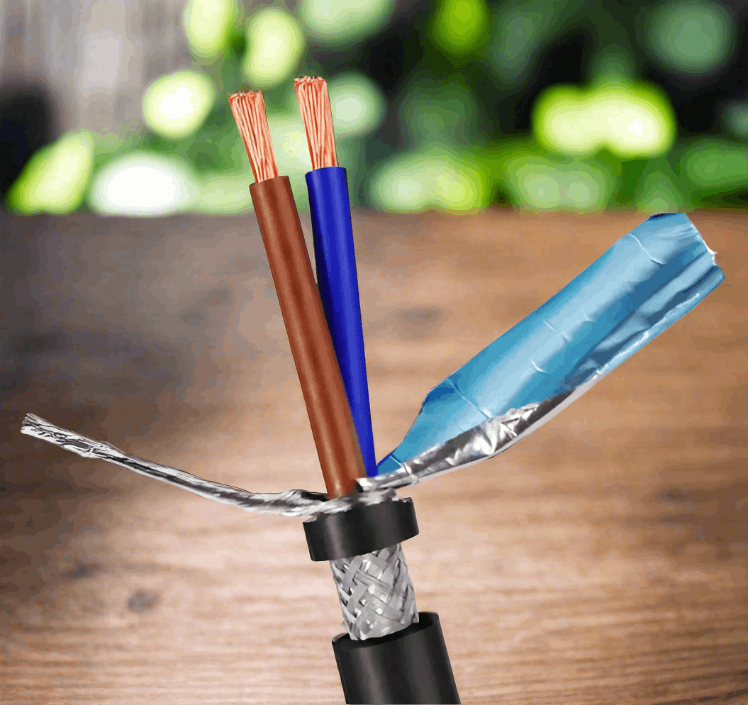 Shielded Pure Copper Wire Cable 2 & 3 Core Electrical Supplies