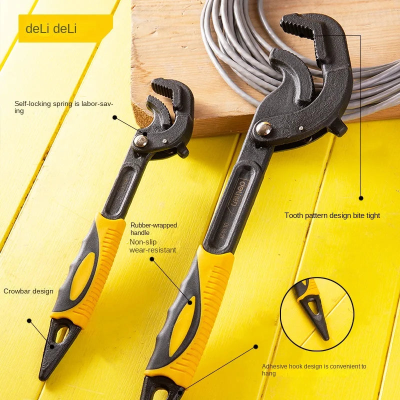 Snap N Grip 14-30 & 30-60mm Universal Open End Spanner tools
