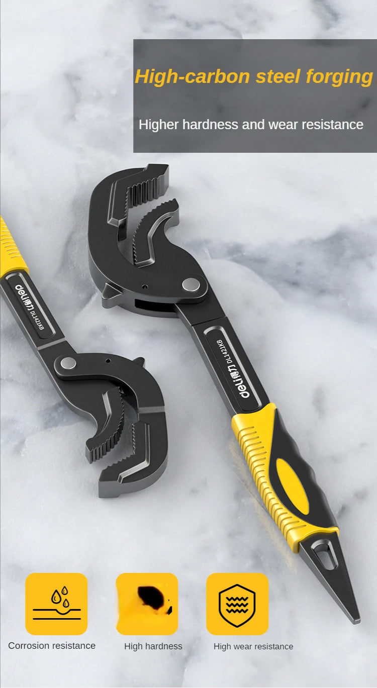 Snap N Grip 14-30 & 30-60mm Universal Open End Spanner tools