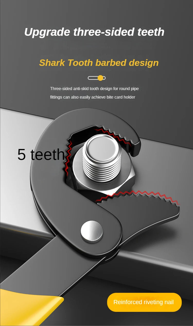 Snap N Grip 14-30 & 30-60mm Universal Open End Spanner tools
