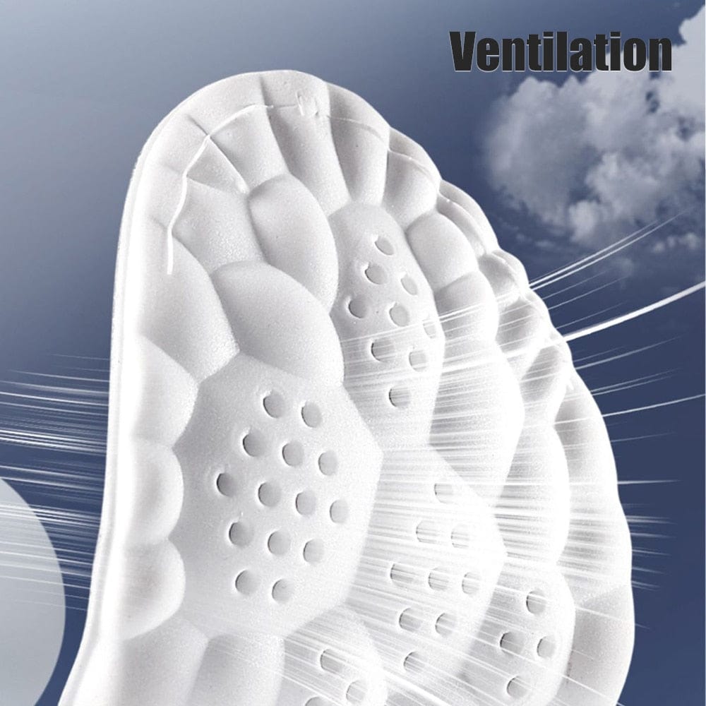 Sport Insoles Shock Absorption Arch Support Health