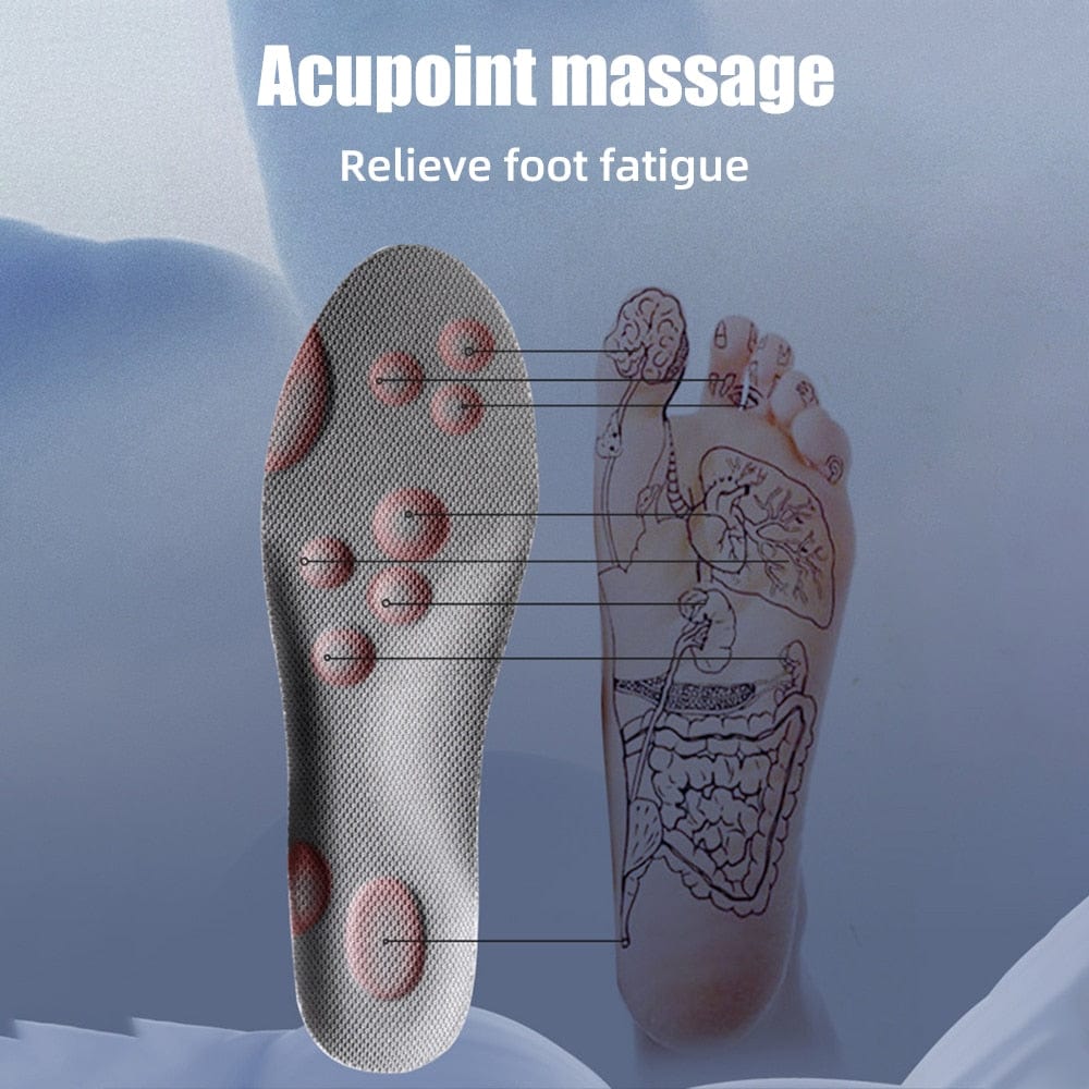 Sport Insoles Shock Absorption Arch Support Health