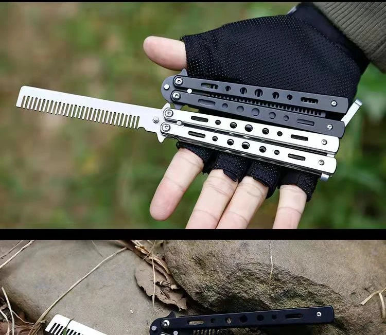 Stainless Steel Butterfly Comb Cool Stuff