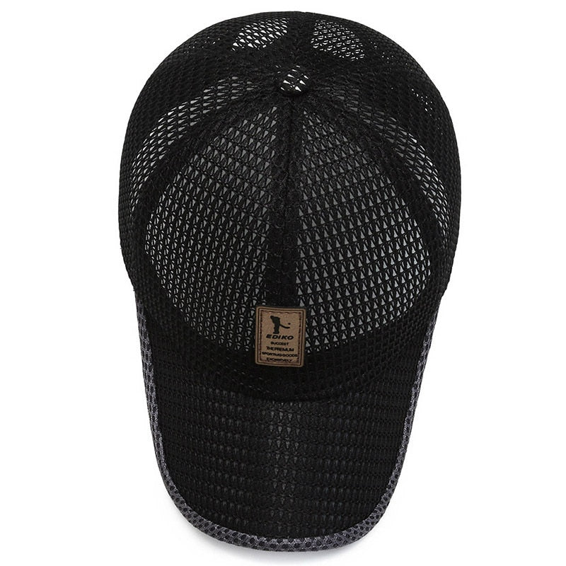 Summer Women Men Mesh Baseball Cap hats