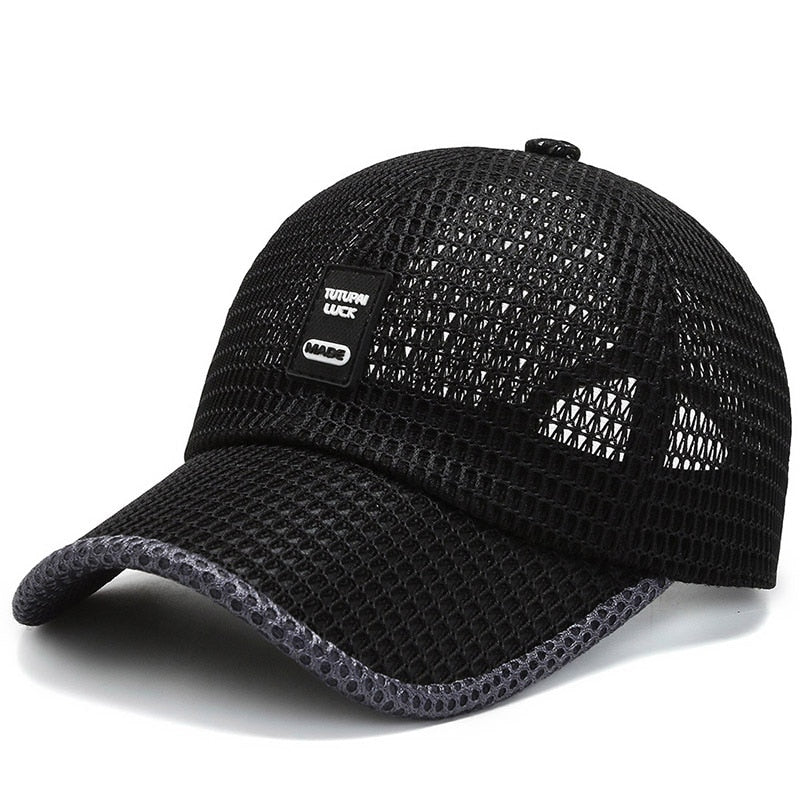 Summer Women Men Mesh Baseball Cap hats