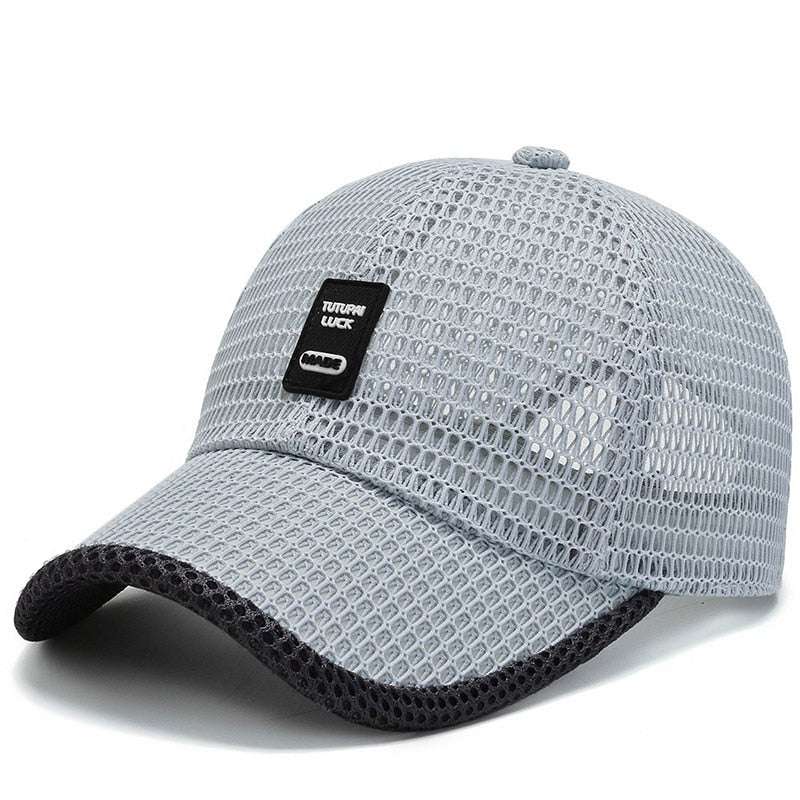 Summer Women Men Mesh Baseball Cap hats