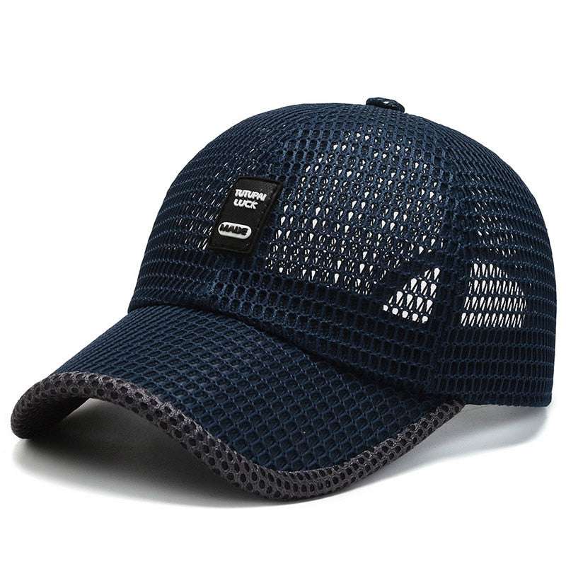 Summer Women Men Mesh Baseball Cap hats