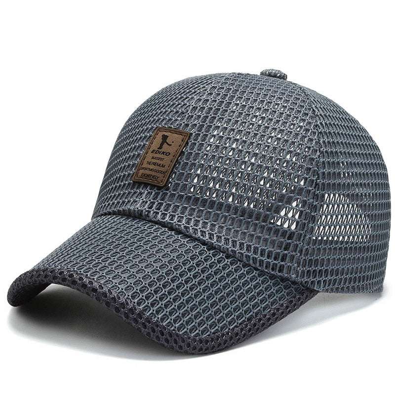 Summer Women Men Mesh Baseball Cap hats