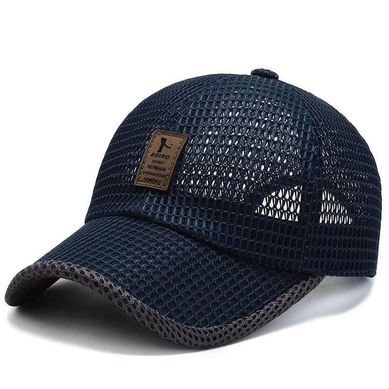 Summer Women Men Mesh Baseball Cap hats
