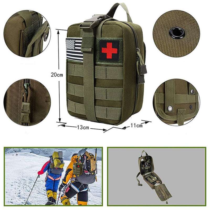 Survival First Aid Kit Survival set Molle survival