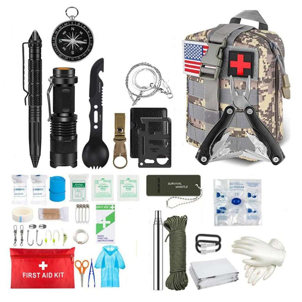 Survival First Aid Kit Survival set Molle survival