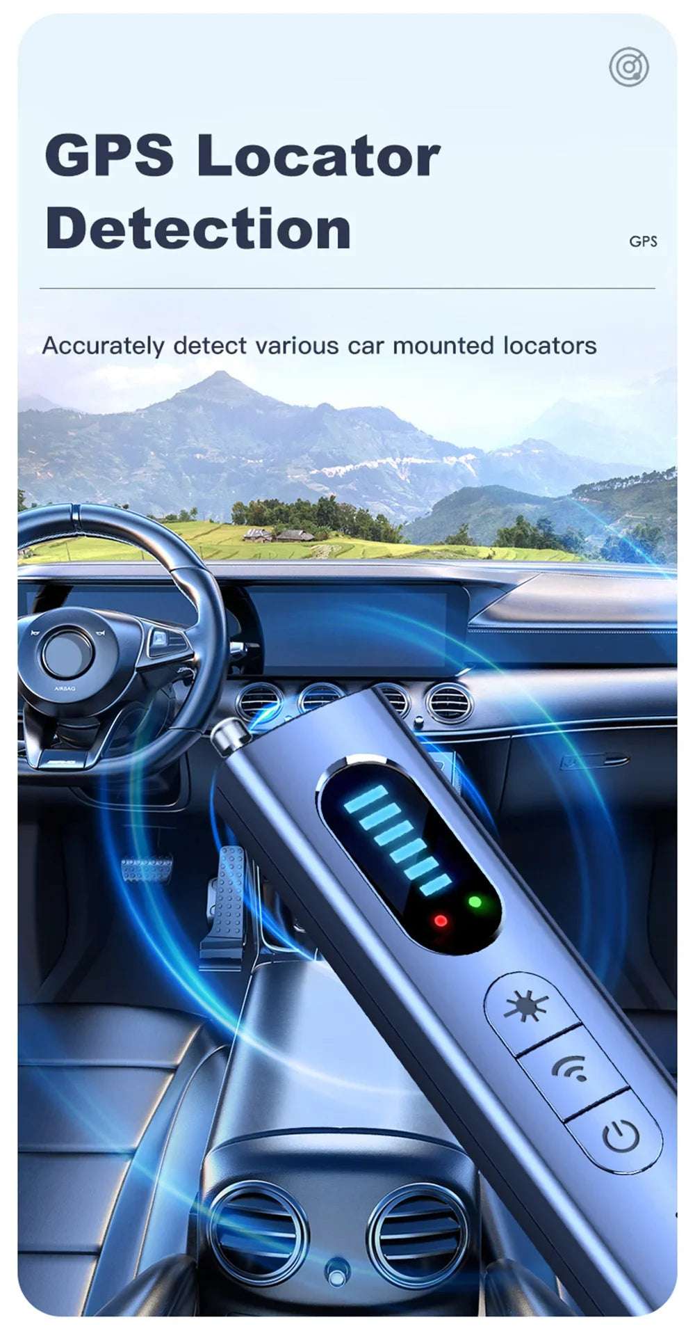 T15 Anti Spy Anti Disturb Hidden Camera Detector Bug Sweep Security & Safety