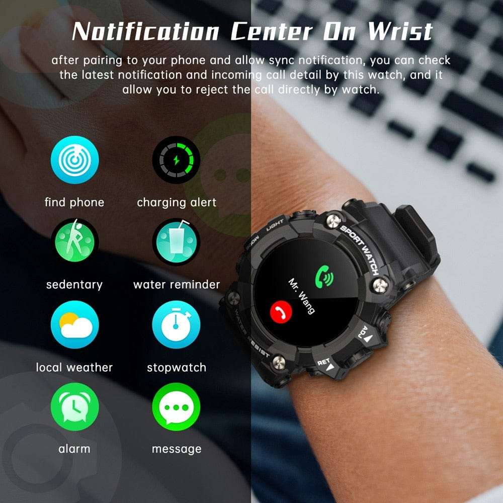 T6 Smart Watch Waterproof iOS Android Watchs
