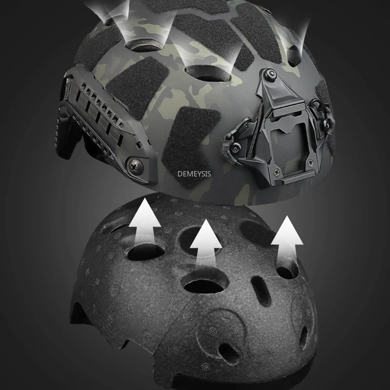 Tactical Active Sports Safety Helmet Helmets & Packs