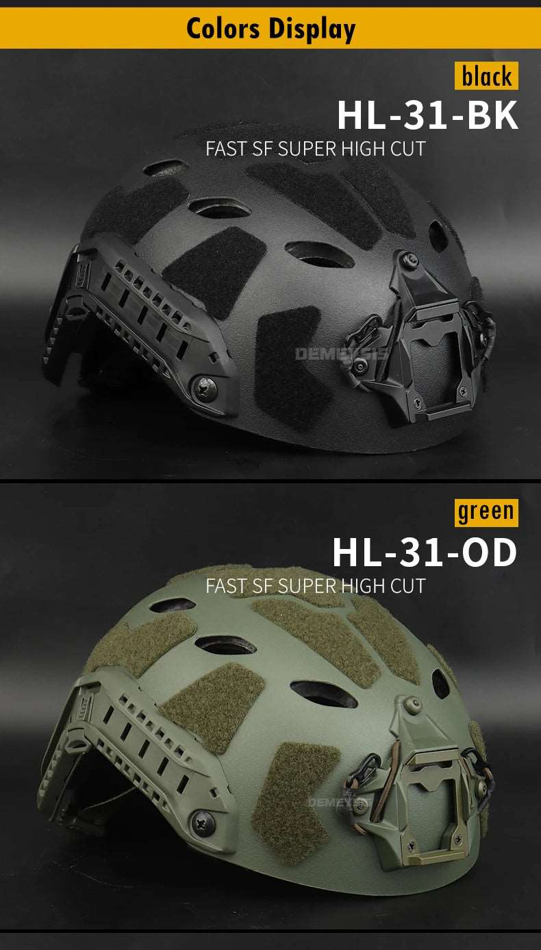 Tactical Active Sports Safety Helmet Helmets & Packs