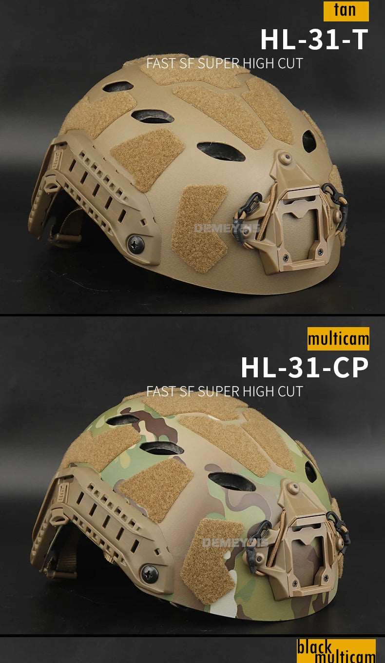 Tactical Active Sports Safety Helmet Helmets & Packs