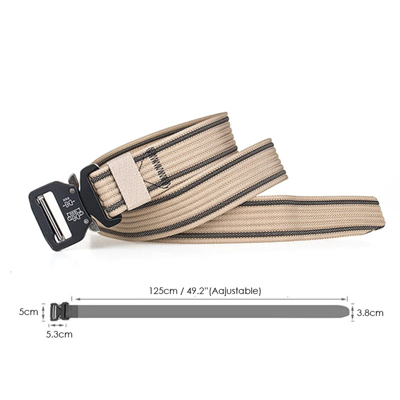 Tactical Belt Strong 1200D Real Nylon Quick Release Outdoor Clothing