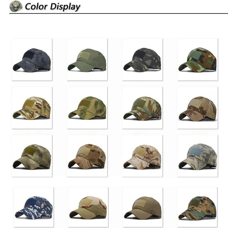 Tactical Camo Hat 12 designs Baseball Cap Hats