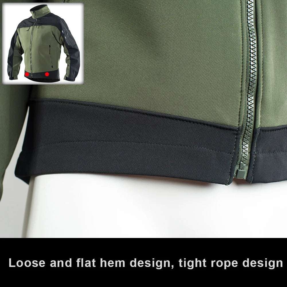 Tactical Fleece Jacket Waterproof Softshell Windbreaker Jackets