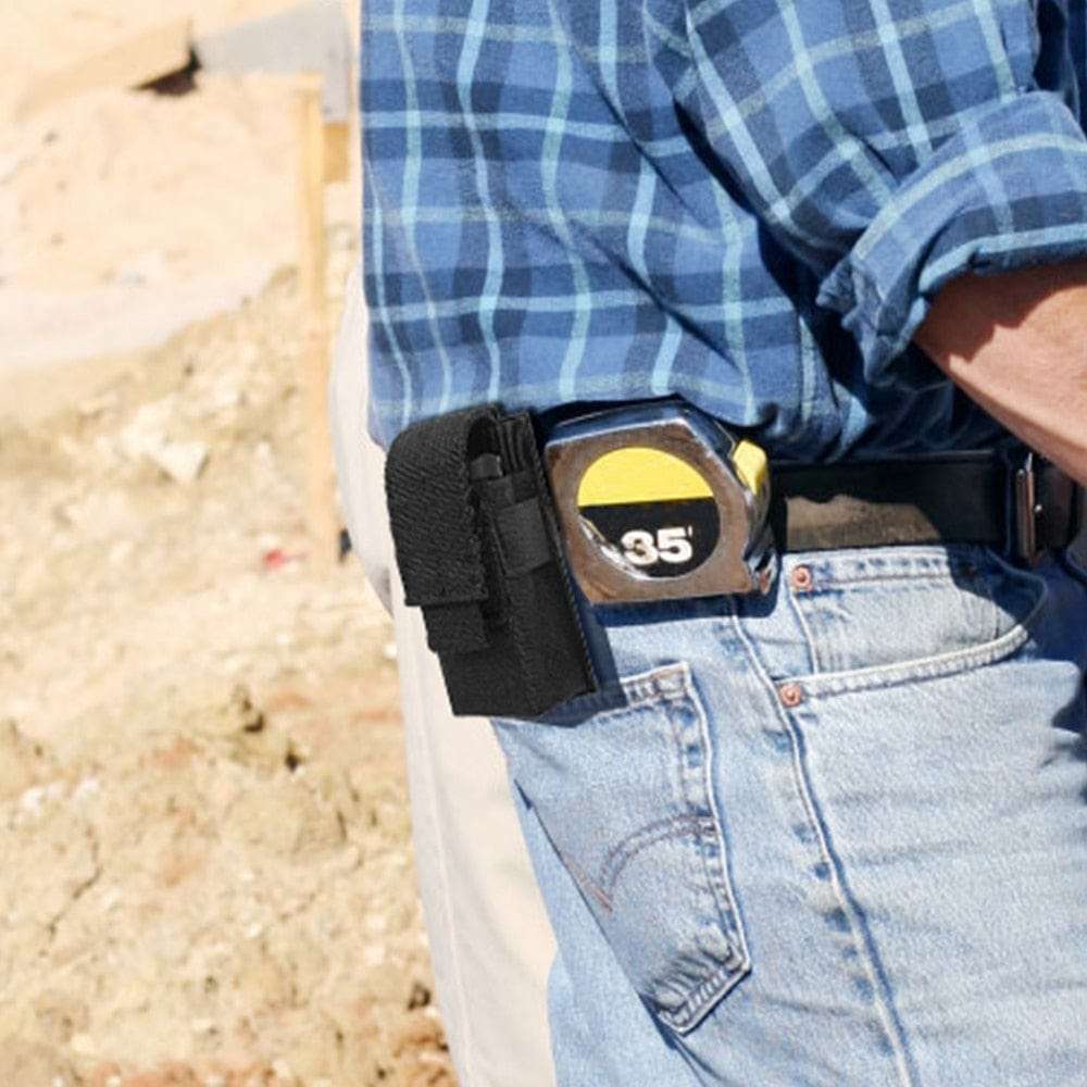 Tactical Pouch Torch Knife Holster Molle Accessories