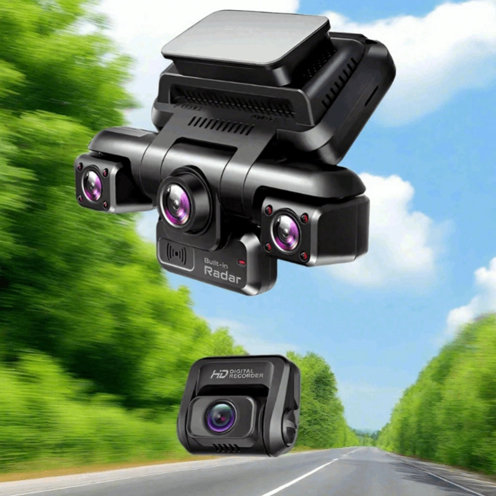 TiESFONG i7pro 360° Dash Camera Surveillance 24H Monitoring Smart Technology
