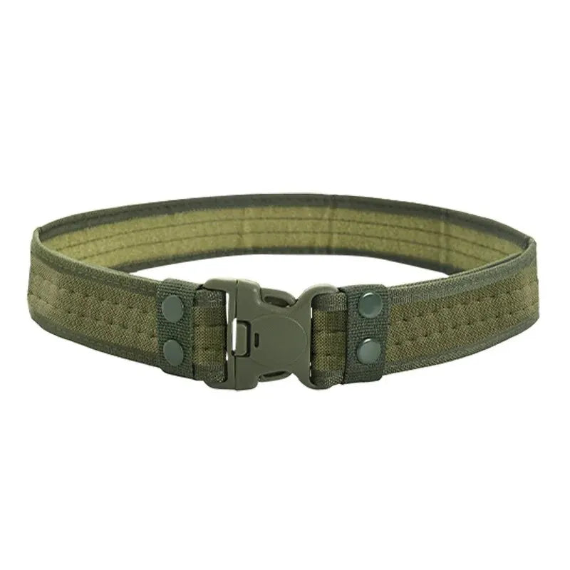 Unisex 130cm Canvas Belt-Quick-Release Outdoor Clothing