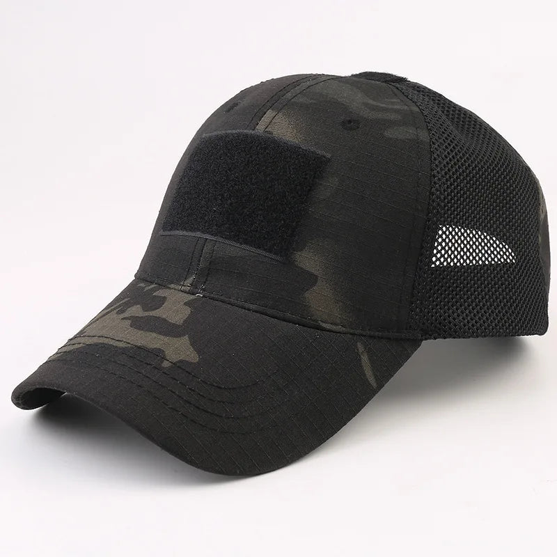 Unisex Tactical Breathable Half Mesh Cap 12 Designs tactical hats