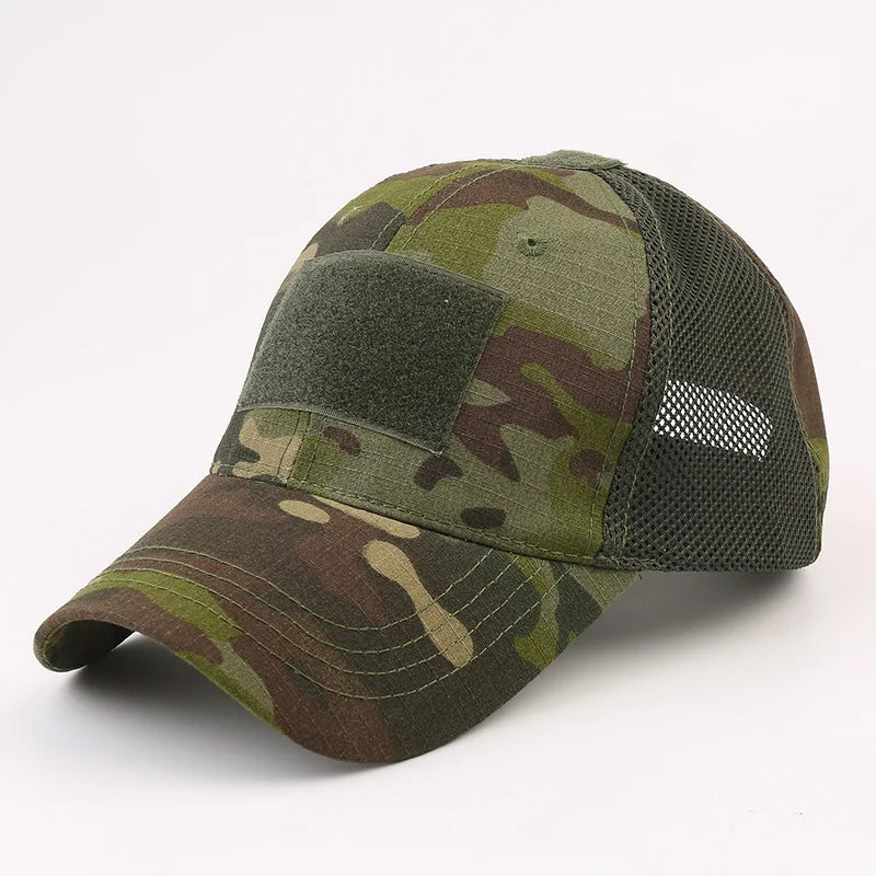 Unisex Tactical Breathable Half Mesh Cap 12 Designs tactical hats
