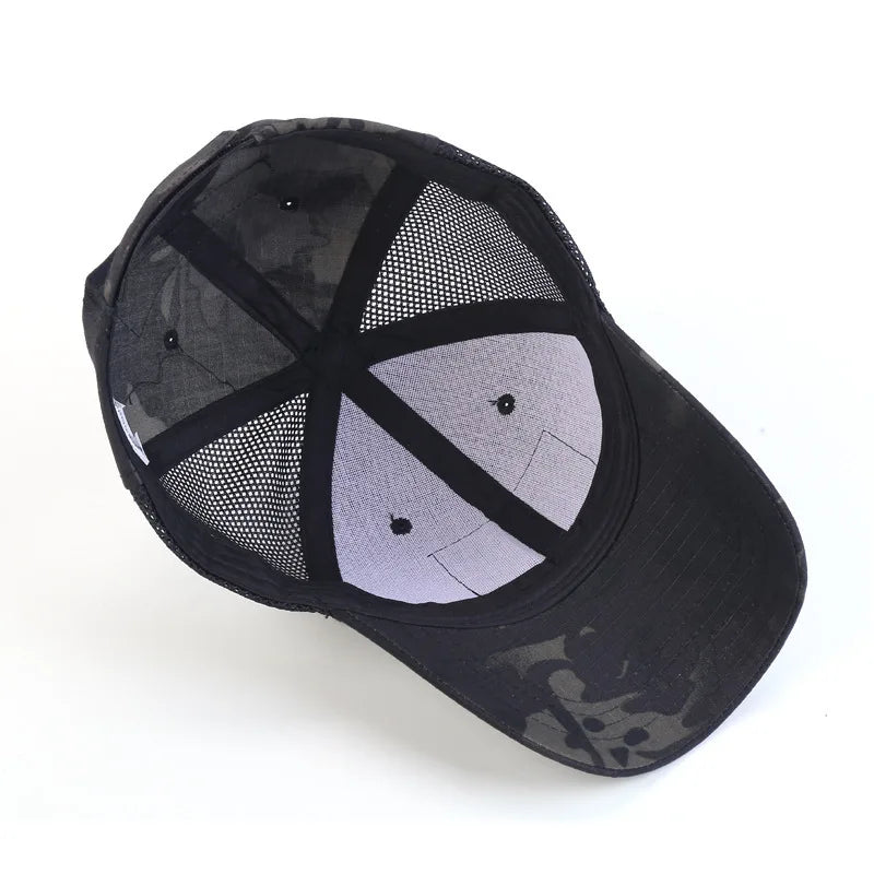Unisex Tactical Breathable Half Mesh Cap 12 Designs tactical hats