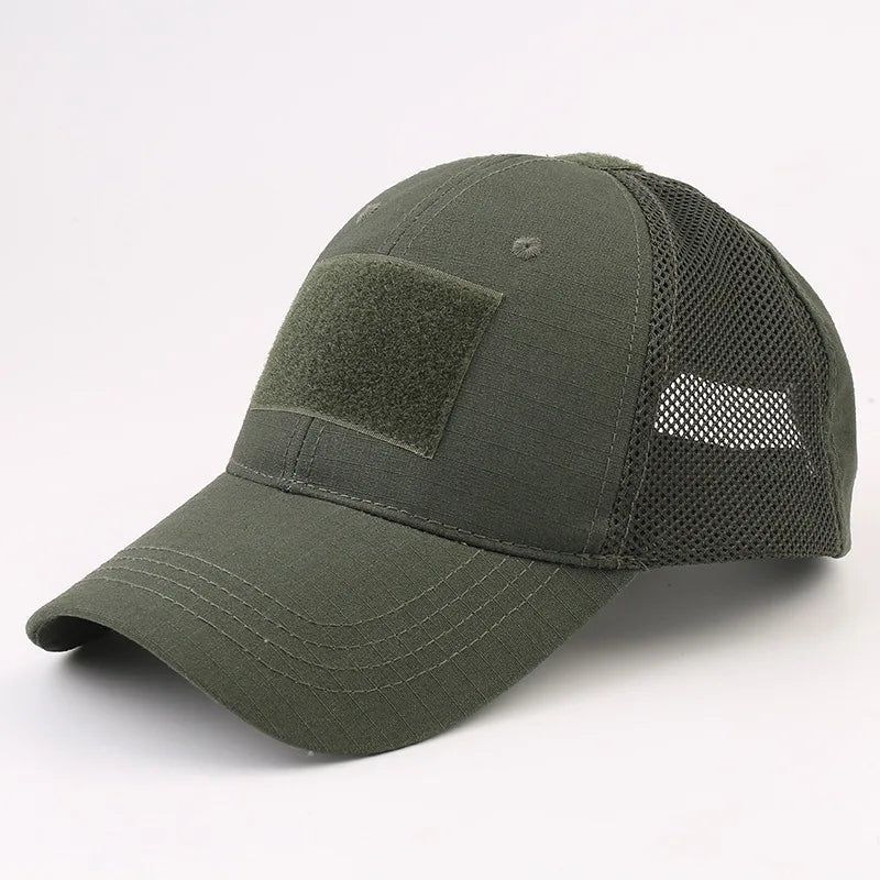 Unisex Tactical Breathable Half Mesh Cap 12 Designs tactical hats
