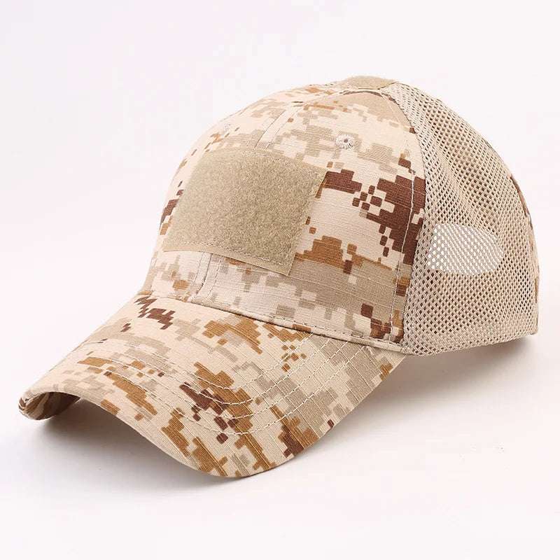 Unisex Tactical Breathable Half Mesh Cap 12 Designs tactical hats