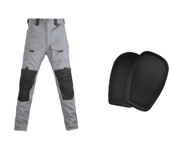 Tactical Uniform Pants and Shirt with Pads Outdoor Clothing BushLine