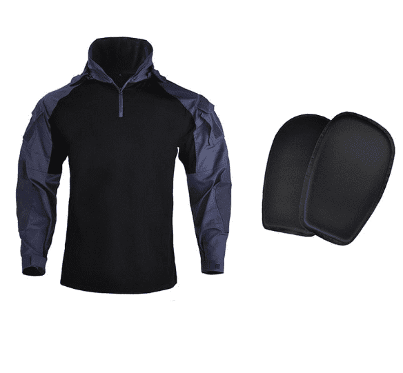 Tactical Uniform Pants and Shirt with Pads Outdoor Clothing BushLine