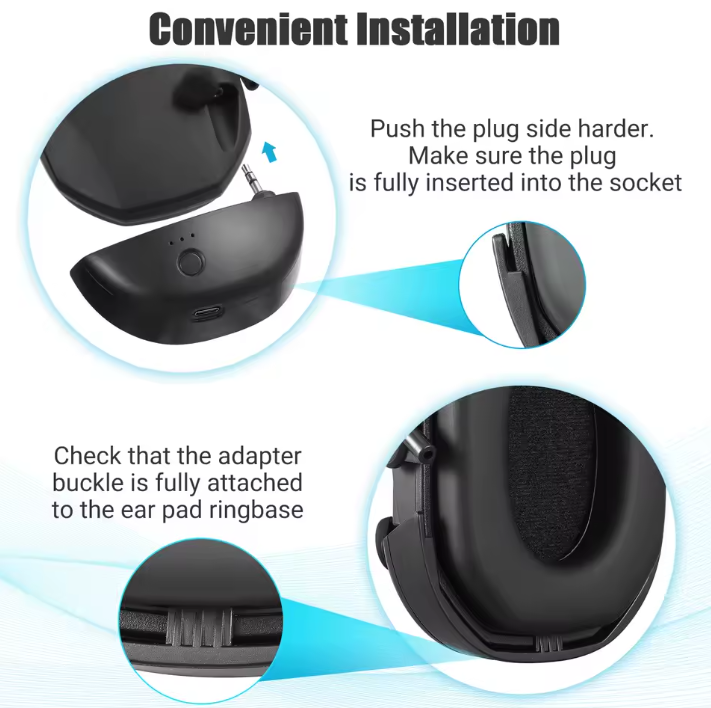 Walker Bluetooth Voice Amp Noise Reduction Hearing Protection Ear Muffs Hi-Vis & Safety