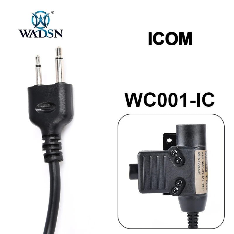 Walker U94 PTT 7.0 Plug Headset Adapters Eyes Ears & Hands
