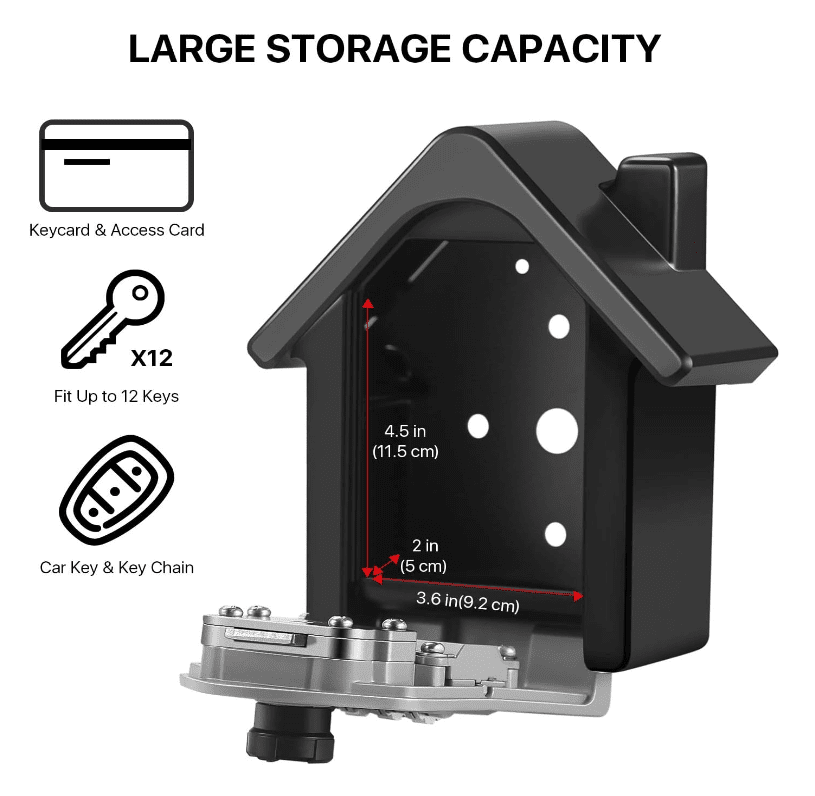 Wall Mounted Home Key Safe Box security systems