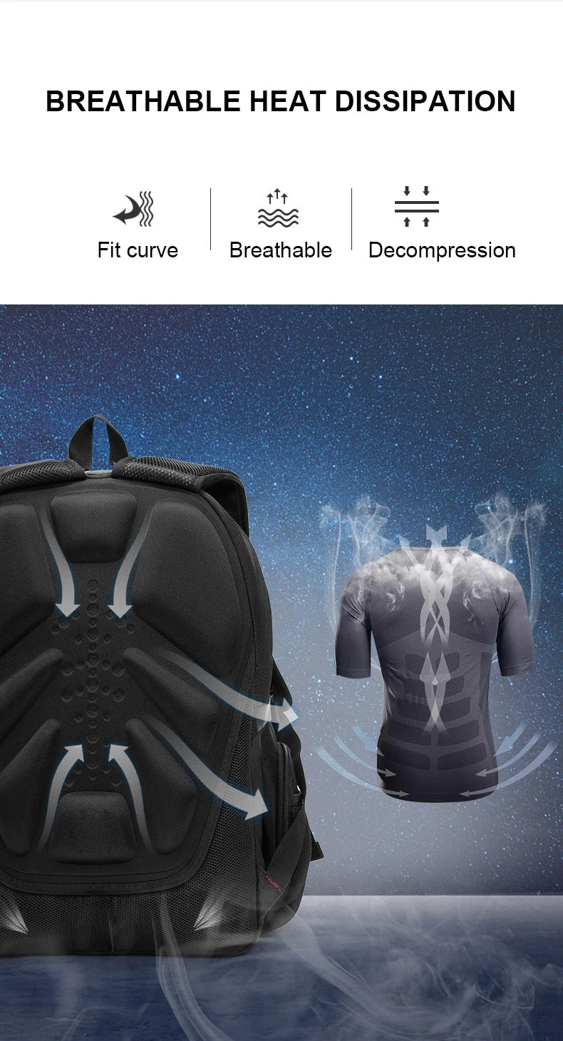Waterproof 17/20 Inch Laptop Backpack Anti theft BackPacks