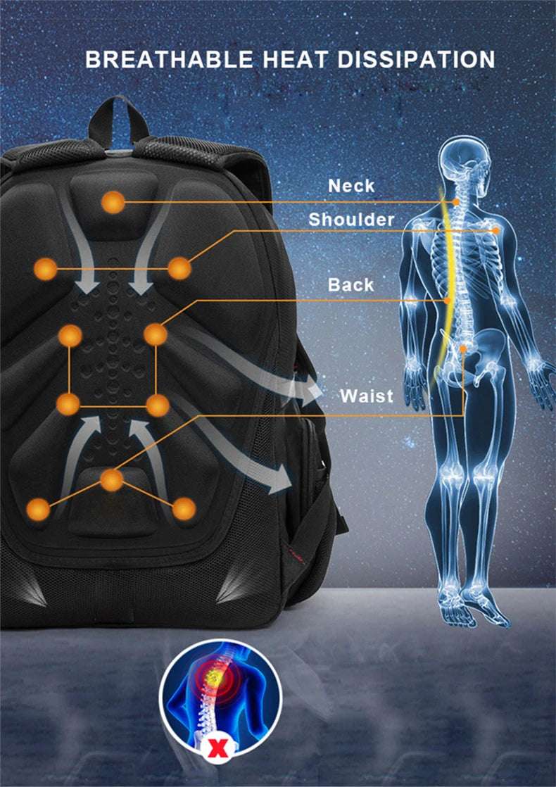 Waterproof 17/20 Inch Laptop Backpack Anti theft BackPacks