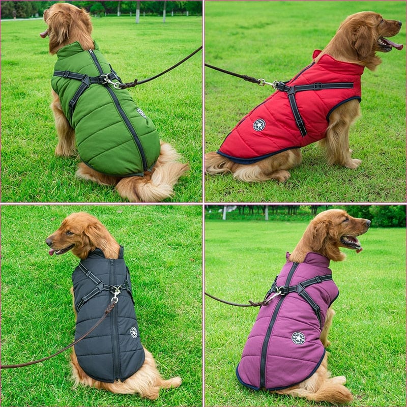 Waterproof Warm Dog Jacket Vest Dog Stuff