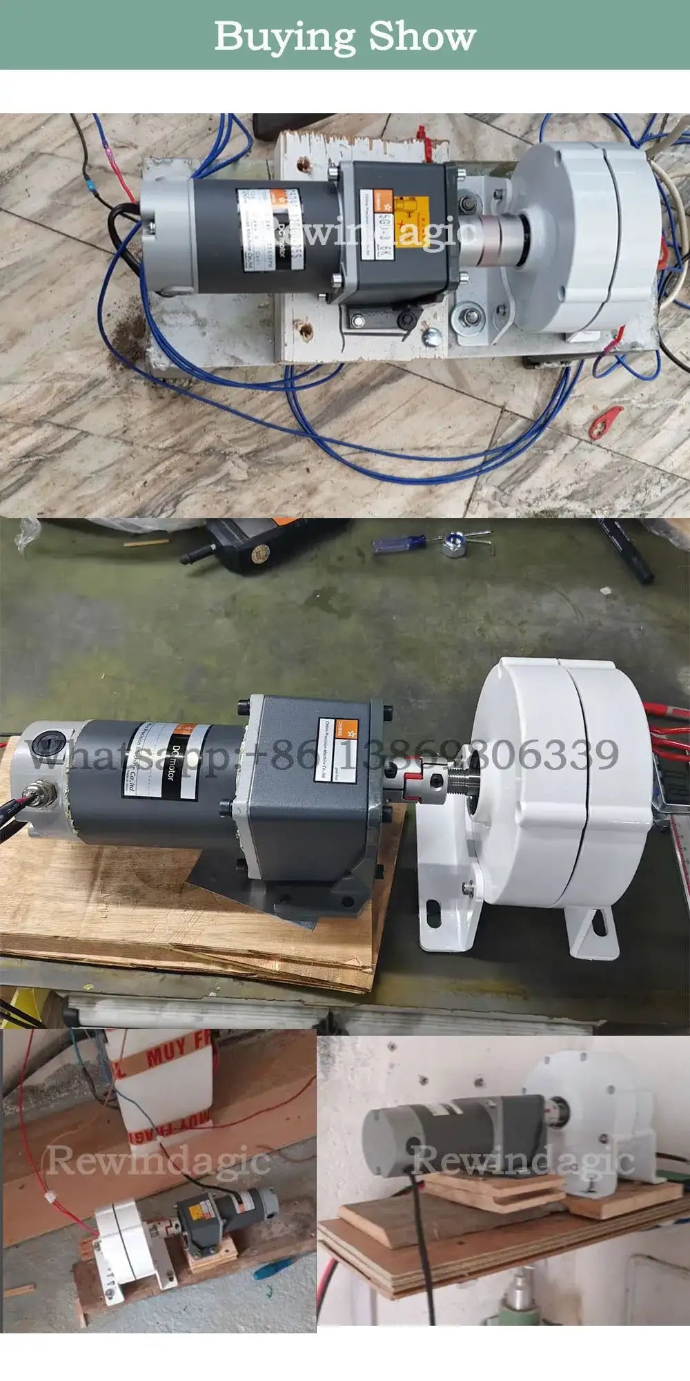 Wind Turbine Permanant Electro-Magnetic Dynamo 12V 24V 48V electrical supplys