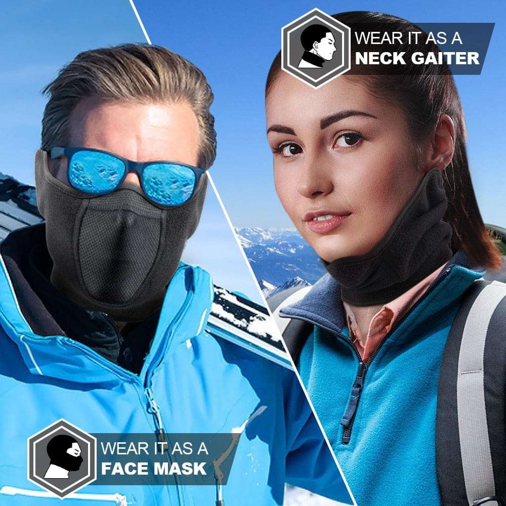 Winter Thermal Fleece Balaclava Full Face Mask tactical hats