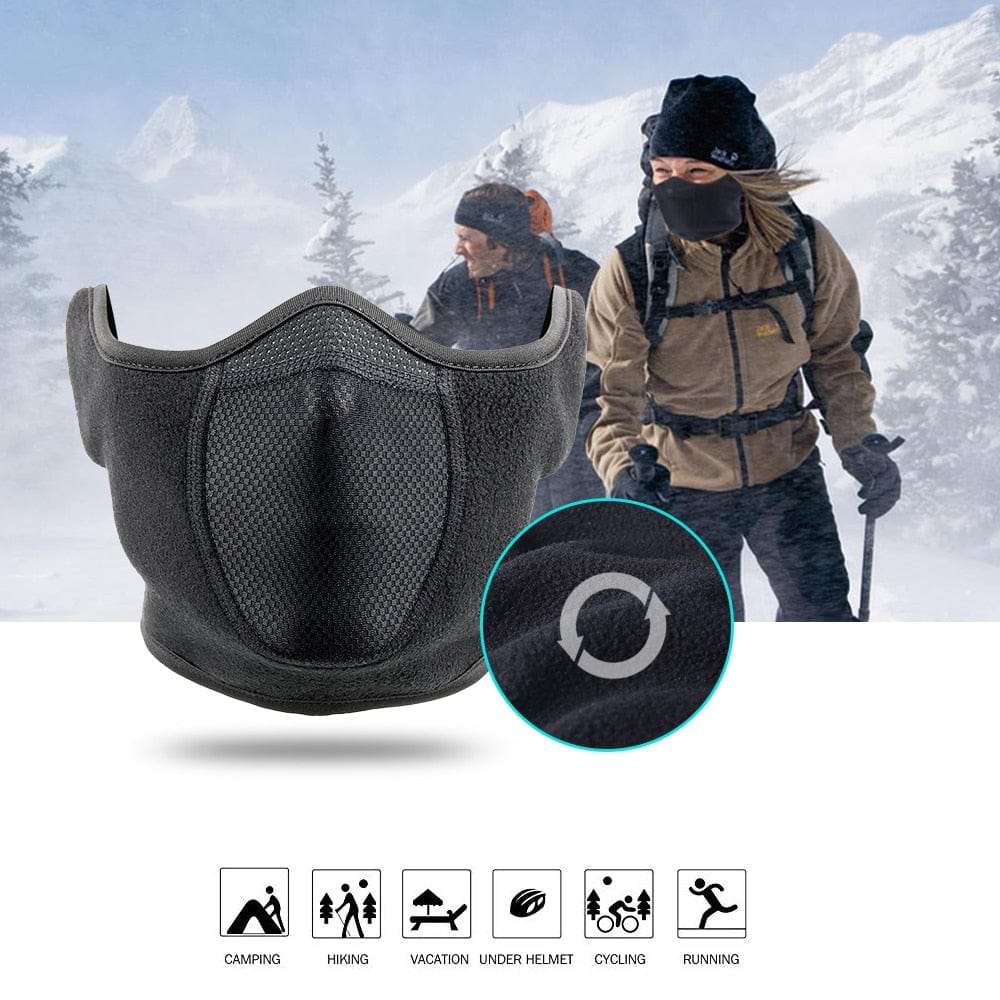 Winter Thermal Fleece Balaclava Full Face Mask tactical hats