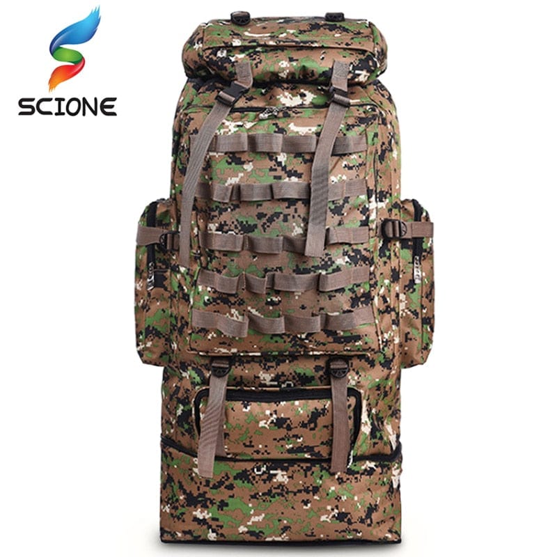 100L 75ltr Large Outdoor Tactical Backpack BackPacks