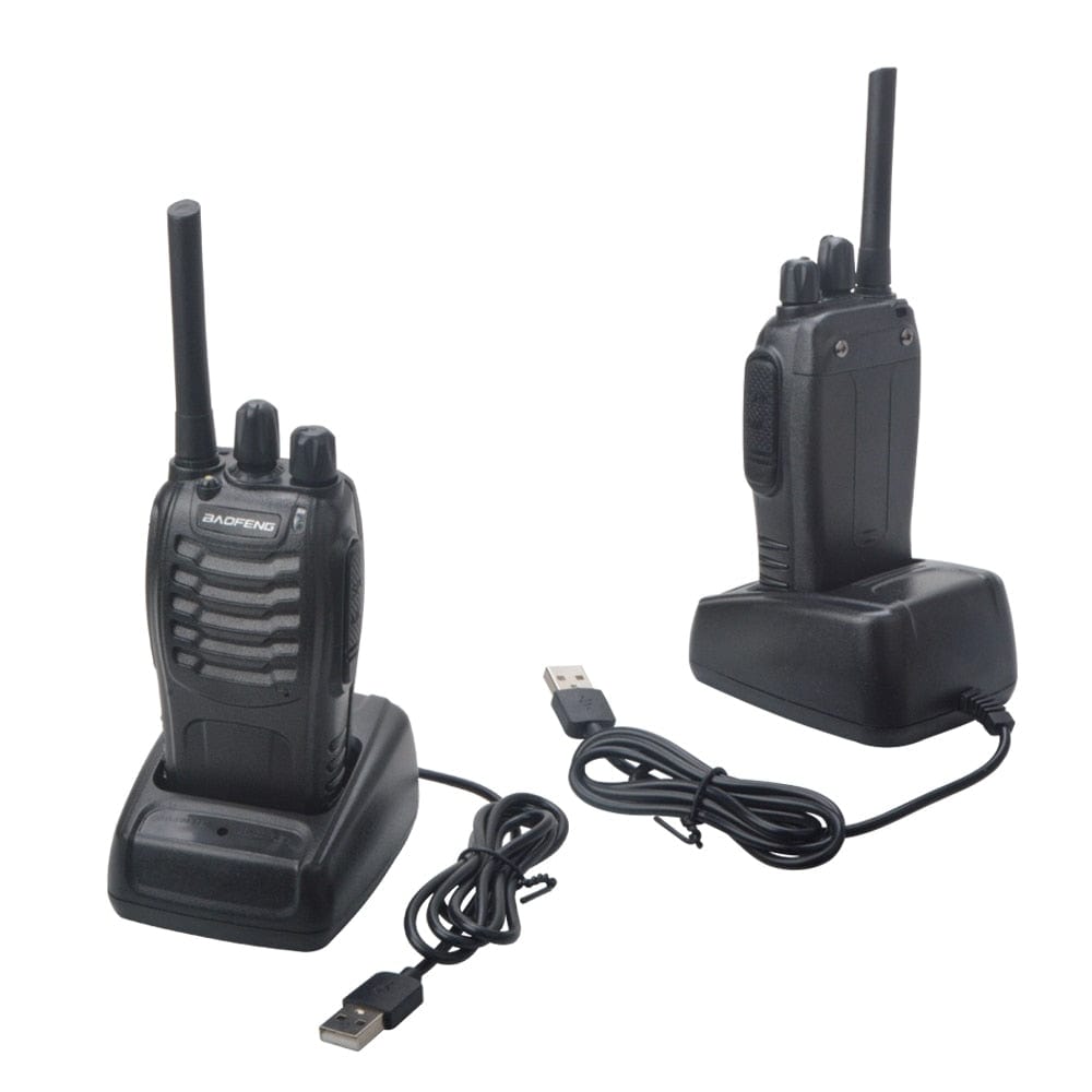 2 Peace set Walkie Talkie two way radio BF-88E Smart Technology