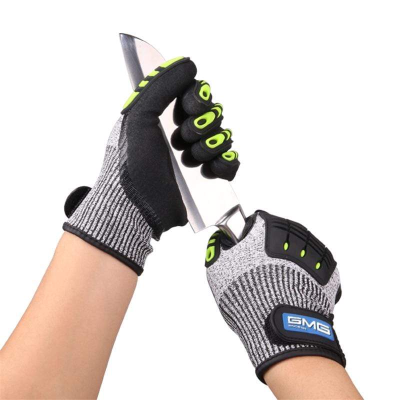 Anti Impact & Anti Cut Gloves Hi-Vis & Safety