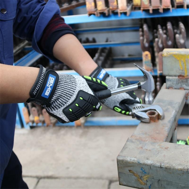 Anti Impact & Anti Cut Gloves Hi-Vis & Safety