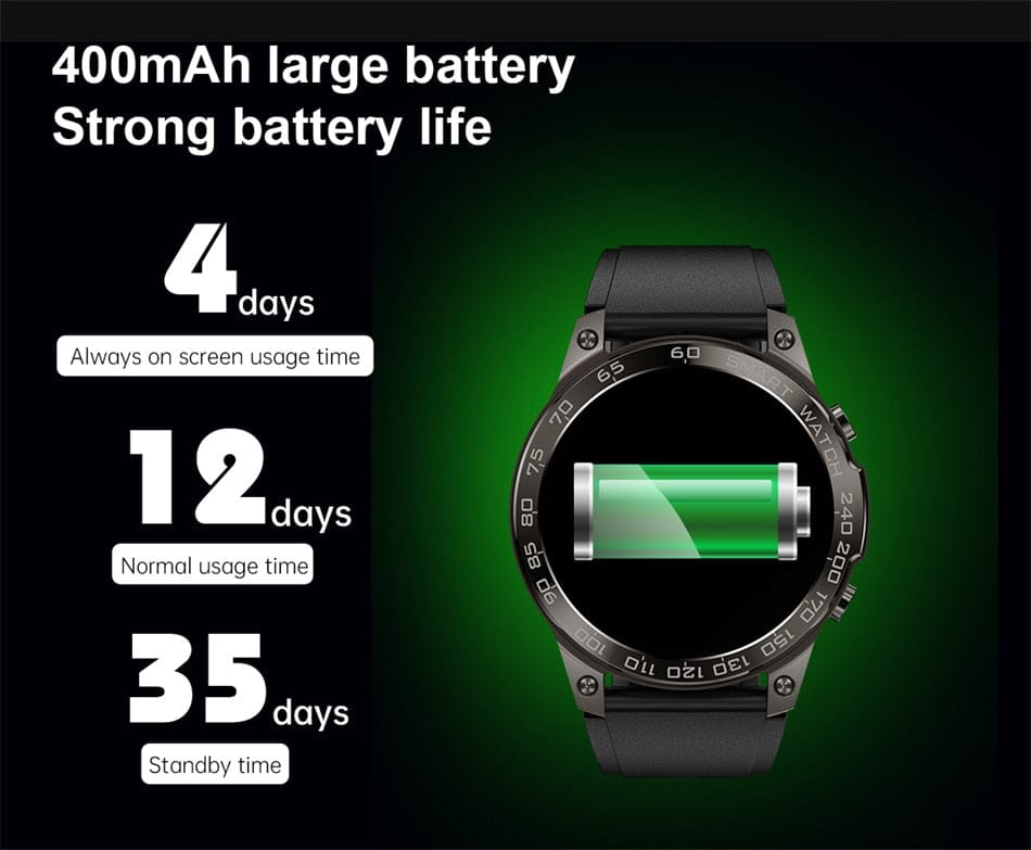 Bluetooth Smart Tracker Smartwatch 30mtr Depth Watchs