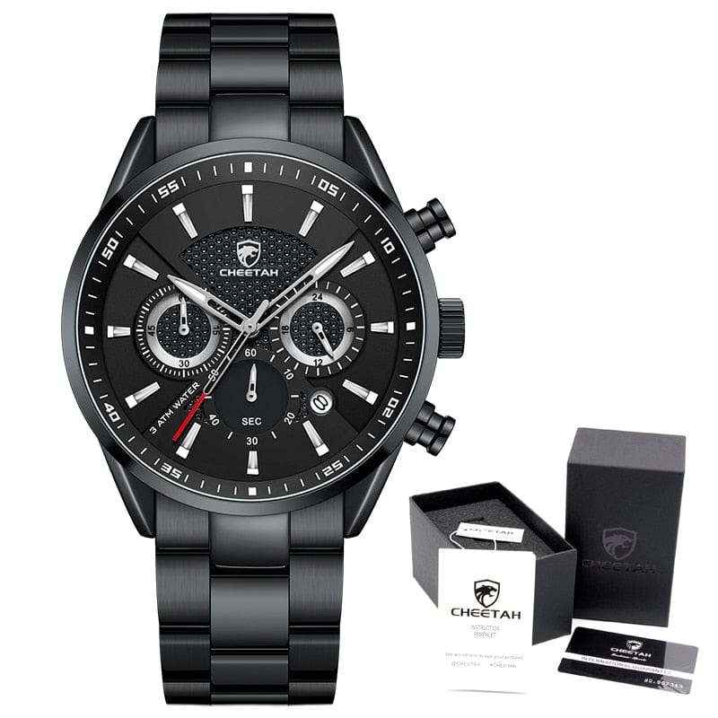 CHEETAH 1613G Casual Sport Chronograph Watch Quartz Smart Watches